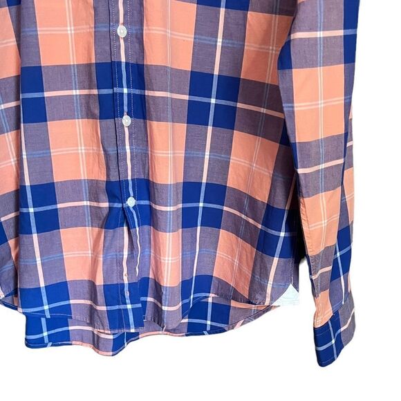 NWT! Express plaid soft wash button down shirt. Size large - Picture 6 of 12